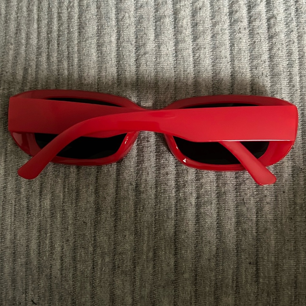 Red sunglasses